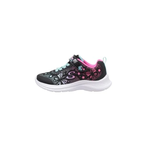 Tijdelijke aanbieding: Skechers Jumpsters 2.0 Butterfly Flush Sneaker, zwart, 11.5 UK Kind, Zwart, 11.5 UK Child van 54.40 EUR naar 54.40 EUR (korting 0%)