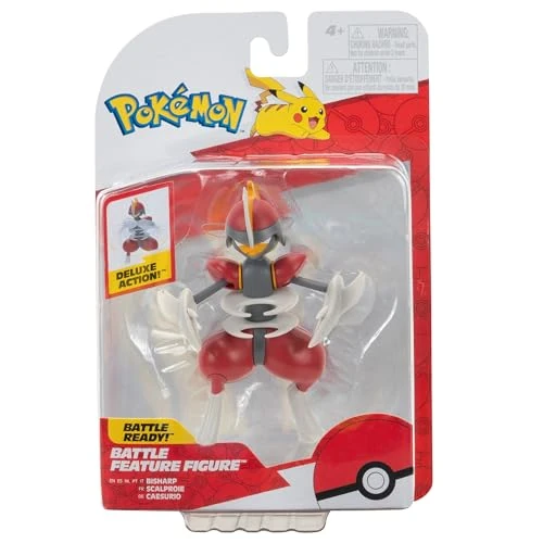 Limited-time offer: Pokémon PKW3421 - Battle Feature Figure - Caesurio Official Articulated Figure, 11.5 cm from 14.91 GBP to 14.91 GBP (save 0%)