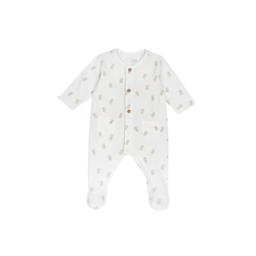 Chicco Baby Tutina in Cotone Con Piedino Toddler Pyjamas, Natural Printed, 12 Months