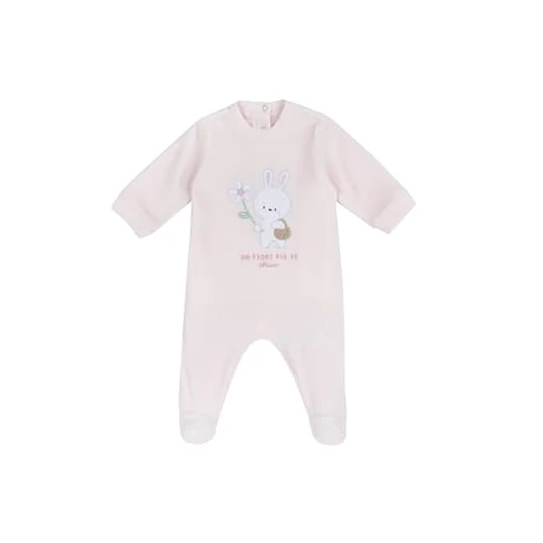 Chicco, Śpioszki dla niemowląt i niemowląt, z ciepłego i miękkiego materiału, z wygodnym otwarciem z tyłu, idealny na wiosnę, jesień i zimę, zaprojektowany we Włoszech, ubrania dla noworodków i