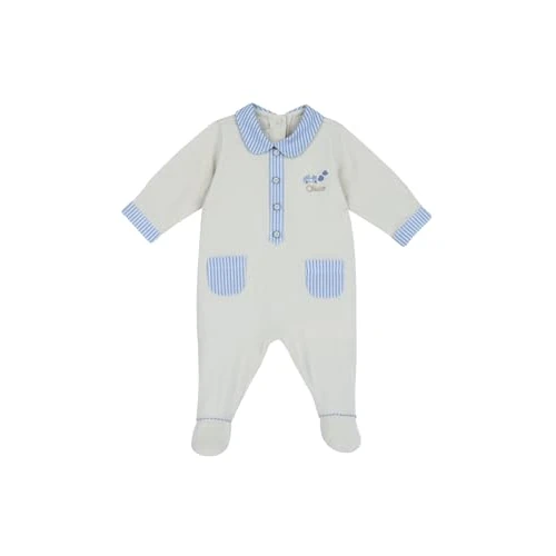 Tijdelijke aanbieding: Chicco Katoenen romper met voet voor jongens 0-24, natuur, medium, 0 maanden, Natuurlijk medium, 0 Maanden van 21.15 € naar 21.15 € (0.00% korting)
