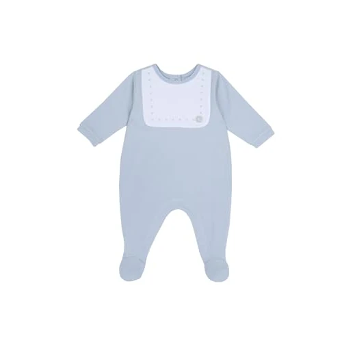 Beperkte aanbieding: Chicco Katoenen rompertje met voet, pyjama voor kinderen en pasgeborenen, uniseks, middenblauw, 9 Maanden van 18.02 EUR naar 18.02 EUR (besparing 0%)