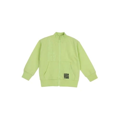 Limited-time offer: Chicco Children's and Boys Lightweight Long-Sleeved Hooded Sweatshirt with Zip, light green, 12 Years from 13.92 GBP to 13.92 GBP (save 0%)
