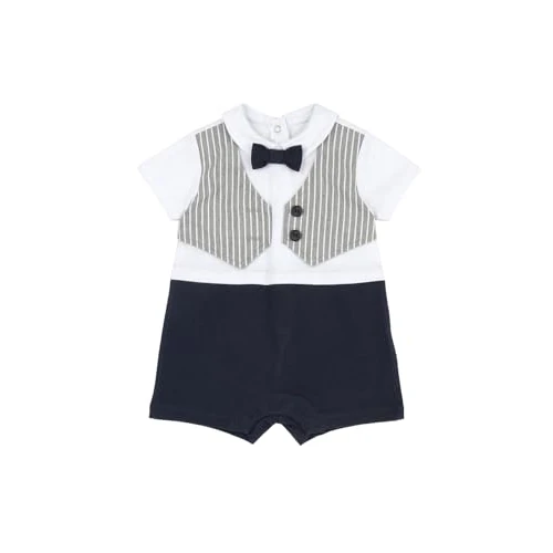Offerta a tempo: Chicco, Pagliaccetto Neonato, Elegante, In Morbido Cotone, con Comoda Apertura sulla Schiena e a Patello, Designed in Italy, Abbigliamento Neonato 0-24 Mesi - 12% da 21.77 € a 19.22 €