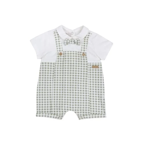 Chicco Baby 0-24 Pagliaccetto Toddler Pyjamas, Green Printed, 0 Months