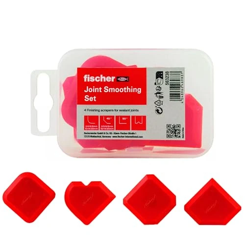 Offerta a tempo: Fischer Set Spatole per Silicone per una Applicazione e Stesura Elegante e Professionale, 563238 - 0.00% da 6.99 € a 6.99 €