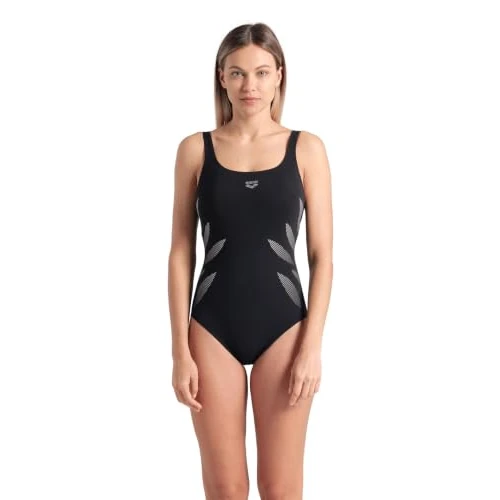Offerta a tempo: Arena Milena Wing Back Costume Intero Donna Coppa B, Costume da Bagno Modellante Shapewear, Tecnologia Power Mesh e Tessuto Sensitive Fabrics Resistente al Cloro, Coppe Fisse e Spalline Regolabili - 0.00% da 34.43 € a 34.43 €