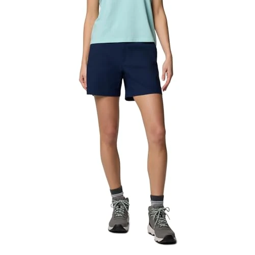 Tijdelijke aanbieding: Columbia Women's Leslie Falls Short 2, Hiking Shorts, Collegiate Navy, W16/L5 van 55.00 € naar 55.00 € (0.00% korting)