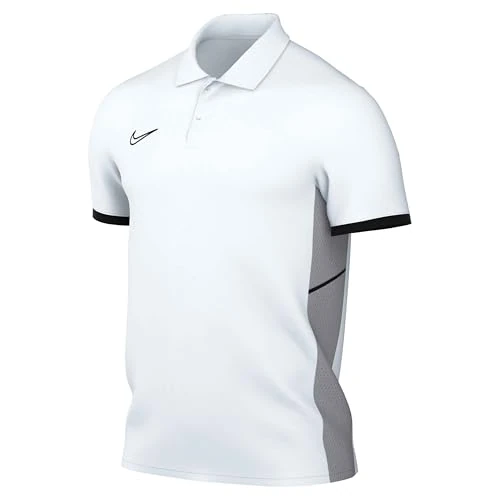 Nike FZ9759-100 M NK DF ACD25 SS Polo Sweatshirt Hombre White/Black/Wolf Grey/Black Tamaño XS