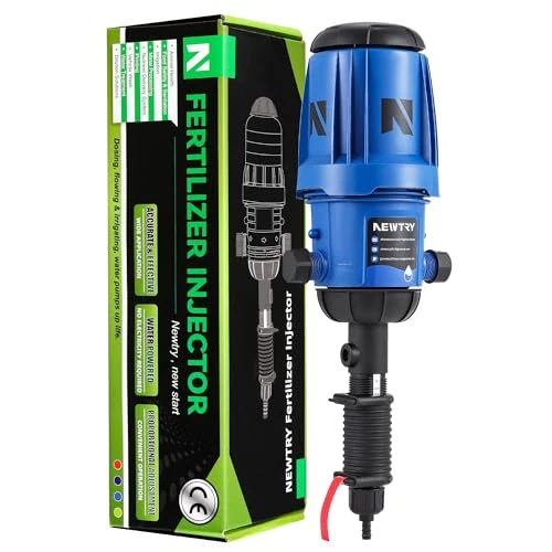 Offerta a tempo: NEWTRY Iniettore per fertilizzante per irrigazione a goccia, pompa proporzionale regolabile 1 ~ 10%, pompa dosatrice ad acqua NPT da 3/4" per giardino, irrigazione e sistema idroponico, fattoria - 0.00% da 179.00 € a 179.00 €