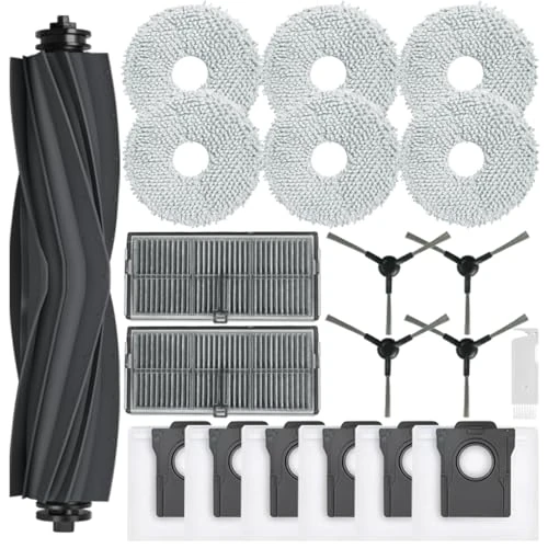 Offre limitée : Kit d'accessoires pour Dreame L10s Pro Ultra Heat/ L10s Ultra Gen 2/ L40 Ultra AE/ X30 Ultra/Mova E30 Ultra, 1 Brosse Principale, 6 Sacs à Poussière, 6 Serpillere, 2 Filtres, 4 Brosse Latérale de 26.99 € à 25.64 € (5% de remise)