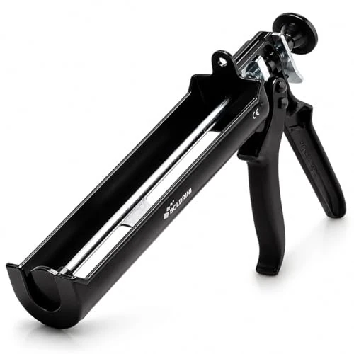 Tijdelijke aanbieding: Boldrini Professioneel pistool voor het aanbrengen van siliconen en afdichtmiddelen, structuur en mechanica van metaal. Ondersteunt druk tot 164 kg van 13.08 € naar 13.08 € (0.00% korting)
