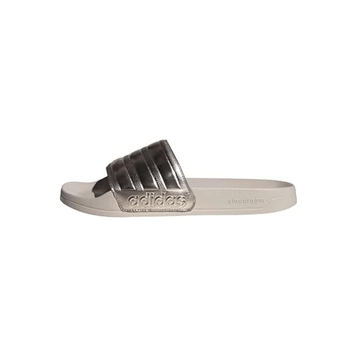 Oferta limitada: adidas Unisex adulto Adilette Shower Slides Sandal, Champagne Met./Champagne Met./Putty Mauve, 43 EU de 28.00 € a 19.87 € (ahorro 29%)