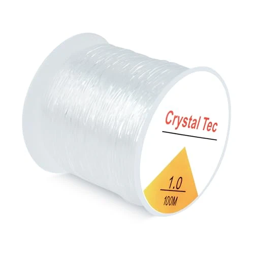 Oferta limitada: SUTOUG Cordón elástico de 1 mm para Pulseras, 100 m, de Cristal, para Pulseras, Abalorios, Joyas, Manualidades, Pulseras, Collares de 5.99 € a 5.99 € (ahorro 0.00%)