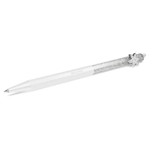 Tijdelijke aanbieding: Swarovski Crystalline balpen, Achthoekige vorm, Sneeuwvlok, Wit, Wit gelakt van 42.25 € naar 42.25 € (0.00% korting)