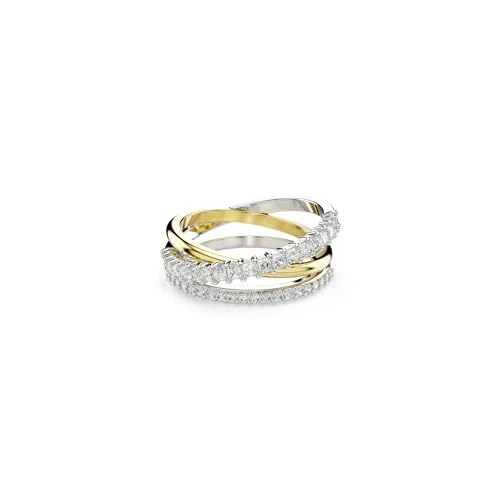 Offerta a tempo: Swarovski Anello Hyperbola, Taglio misto, Bianco, Mix di finiture - 45% da 149.00 € a 82.35 €