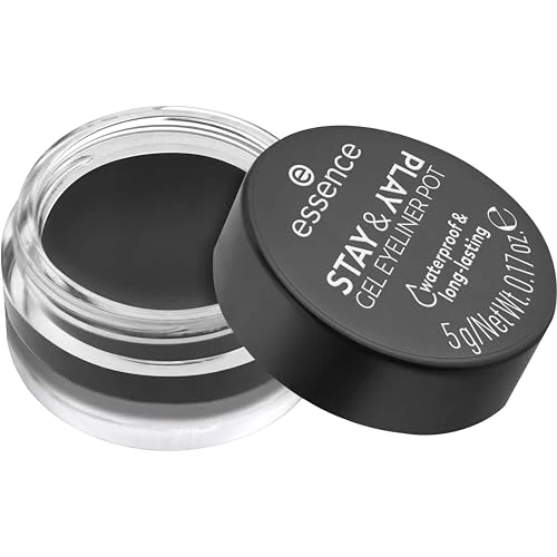 Offerta a tempo: essence Eyeliner STAY & PLAY GEL EYELINER POT colore intenso (5g) - 35% da 5.99 € a 3.90 €