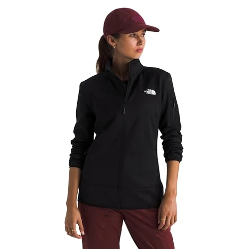 The North Face NF0A8BRKKX7 W MISTYESCAPE Fleece Sweatshirt Damen TNF Black/TNF Black Größe M