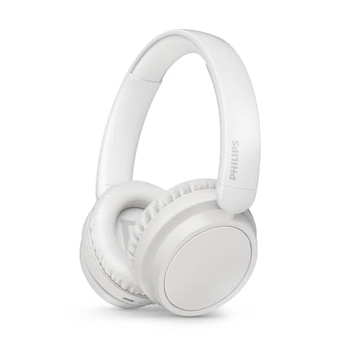 Oferta ograniczona: PHILIPS TAH5209WT/00 lekkie bezprzewodowe słuchawki Bluetooth z pasywną izolacją szumów - czas odtwarzania 65 godzin, naturalny dźwięk, wyraźne połączenia, dynamiczne basy, 2 godziny ładowania USB-C z 129.70 EUR na 129.70 EUR (znizka 0%)