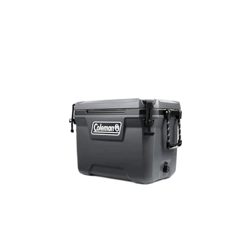 Offerta a tempo: Coleman Convoy 55QT Ghiacciaie rigido isolato, 53 L, Mantiene il freddo fino a 4 giorni, Isolamento completo in schiuma, Frigorifero portatile grande - 31% da 185.00 € a 127.19 €