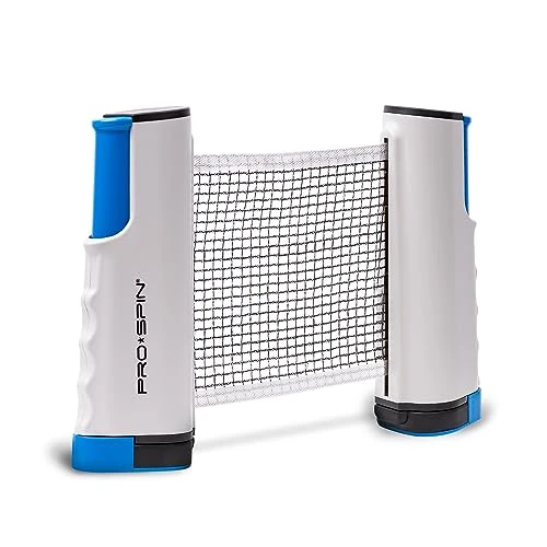 Offerta a tempo: PRO SPIN Gioca Ovunque Rete Ping Pong Portatile - Rete Pingpong da Tavolo Smontabile per Qualsiasi Tavolo Include Una Comoda Custodia - 19% da 20.99 € a 16.99 €