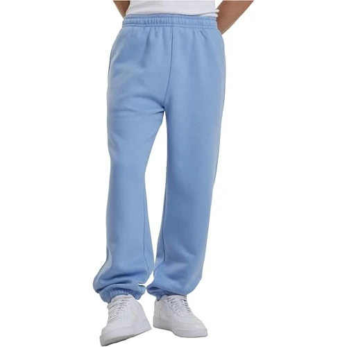 Beperkte aanbieding: Urban Classics Heren sportbroek fluffy sweatpants, casual sportbroek voor mannen, losse pasvorm, maten S-5XL, Powderblue, 5XL van 33.99 EUR naar 33.99 EUR (besparing 0%)