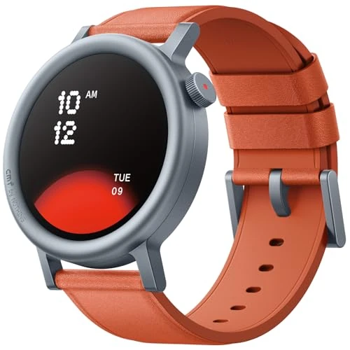 Offerta a tempo: CMF by Nothing Watch Pro 2 Smartwatch con schermo AMOLED da 1.32", 11 giorni di autonomia, Chiamate Bluetooth con riduzione del rumore tramite AI e Multisistema GPS integrato - Arancione - 30% da 69.00 € a 48.15 €