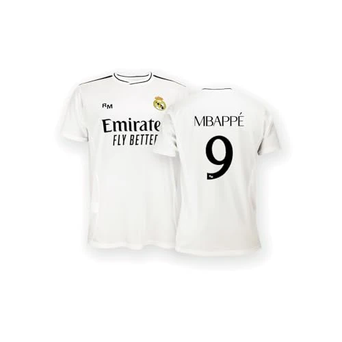 Limited offer: Real Madrid Home Shirt, Kit Season 24/25, Replica Jersey with Official License from 28.99 EUR to 28.99 EUR (save 0%)