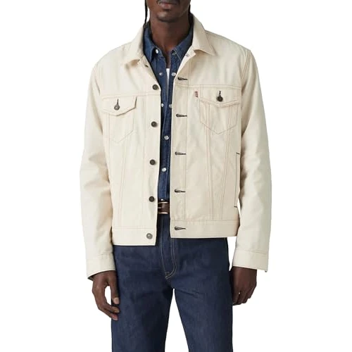 Offerta a tempo: Levi's The Trucker Jacket, Giacca di Jeans Uomo, Longing For Summer, L - 0% da 77.99 € a 77.99 €