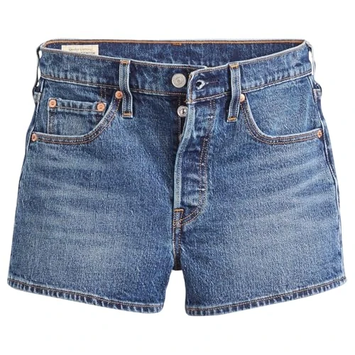 Oferta limitada: Levi's 501 Original Shorts Pantalones Cortos, Broken Midnight No D, 28W para Mujer de 65.00 EUR a 47.63 EUR (ahorro 27%)