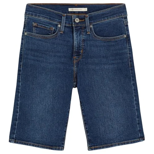 Tijdelijke aanbieding: Levi's Dames Shaping Bermuda Camp Denim Short Shorts, Clever Girl Short, 27W van 59.95 € naar 35.97 € (40.0% korting)