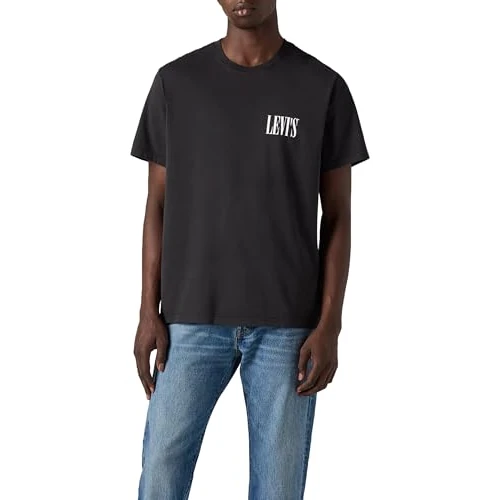 Offerta a tempo: Levi's SS Relaxed Fit Tee, T-Shirt Uomo, Ssnl Serif Logo Mine, XS - 0.00% da 21.51 € a 21.51 €