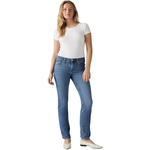 Offerta a tempo: Levi's Classic Straight, Jeans Donna, Lapis Speed, 32W / 28L - 0.00% da 61.09 € a 61.09 €