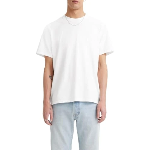 Offerta a tempo: Levi's The Essential Tee Bright White, Bianco, XS - 35% da 12.72 € a 8.26 €