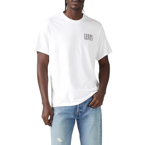 Limited-time offer: Levi's Ss Relaxed Fit Tee Ssnl Serif Logo Brigh, Ssnl Serif Logo Brig, XXL from 17.82 £ to 17.82 £ (save 0.00%)