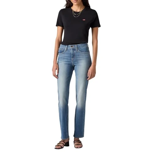 Oferta ograniczona: Levi's Damskie dżinsy 314 Shaping Straight, Smudged Line, 30W / 34L z 233.46 PLN na 233.46 PLN (zniżka 0%)