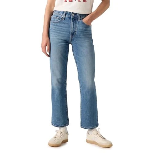 Limited-time offer: Levi's Women's 725 Authentic Kick Bootcut Ankle Jeans, Kick Start, 34W x 29L from 68.77 £ to 68.77 £ (save 0.00%)