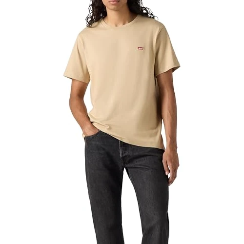 Tijdelijke aanbieding: Levi's Ss Original Hm Tee Chino Jersey, Chino, L van 19.47 EUR naar 19.47 EUR (korting 0%)