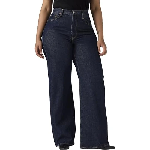Offerta a tempo: Levi's Ribcage Wide Leg H223 Shaded View, Shaded View, 30W x 32L - 62% da 120.00 € a 45.78 €