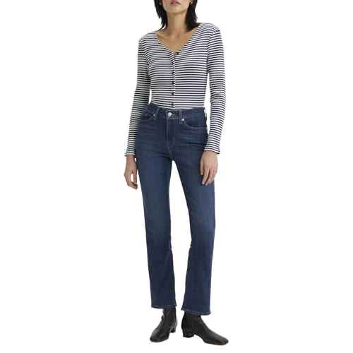 Offerta a tempo: Levi's Classic Straight, Jeans Donna, Lapis Dark Horse, 31W / 28L - 42% da 81.21 € a 47.47 €