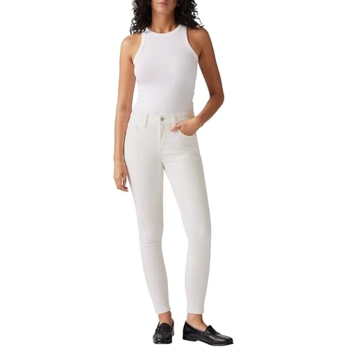 Offerta a tempo: Levi's 721 High Rise Skinny, Jeans Donna, Cloud Dancer, 25W / 28L - 66% da 110.00 € a 37.11 €