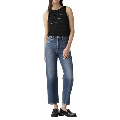 Offre limitée : Levi's Jean Droit Ribcage pour Femme, My Honor No DX, 32W x 27L de 130.00 € à 130.00 € (0.00% de remise)