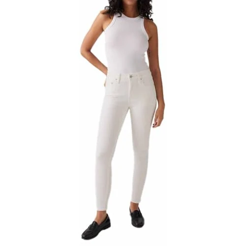 Offerta a tempo: Levi's 721 High Rise Skinny, Jeans Donna, Cloud Dancer, 27W / 30L - 50% da 110.00 € a 55.00 €