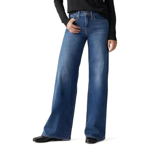 Offerta a tempo: Levi's Jeans da donna 318 Shaping Wide Leg, Clever Girl, 28W x 32L - 20% da 78.84 € a 63.42 €