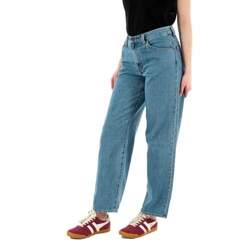 Levi's dames Jeans Baggy Dad, Own It Stone, 24W / 32L