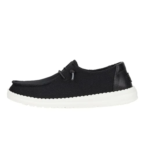 Offre limitée : HEYDUDE Women Wendy Hex Black Casual Moccasin 38 EU de 59.99 € à 53.99 € (10% de remise)