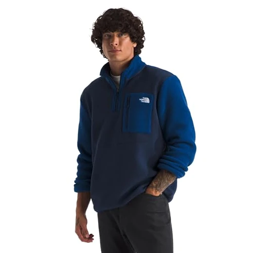 The North Face Mężczyźni Yumiori 1/4 Zip Bluza sportowa Summit Navy/Estate Blue M