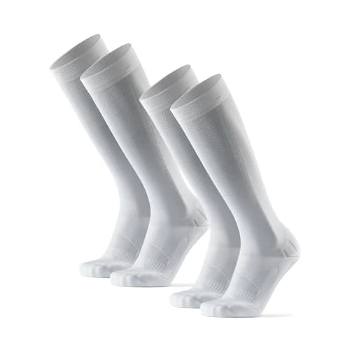 Oferta limitada: DANISH ENDURANCE Calcetines de Compresión Mujer y Hombre, 1 o 2 Pack, Blanco, 39-42 de 45.95 € a 40.95 € (ahorro 11%)