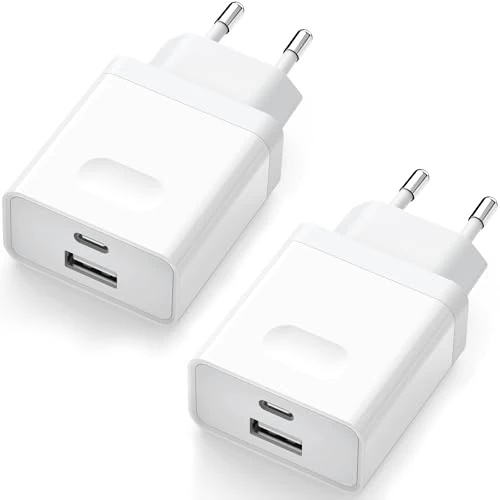 Tijdelijke aanbieding: USB C-oplader, USBC-adapter, voeding, 20 W voor iPhone 16 15 14 13 12 11 Pro Max SE XS XR 8 Plus, Samsung Galaxy S23/S22/S21, snellader, USB-stekker, meervoudige oplader, mobiele telefoonstekker van 35.32 € naar 35.32 € (0.00% korti