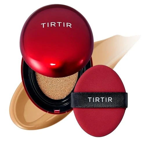Limited-time offer: TIRTIR Mask Fit Red Cushion Foundation | Full coverage, Weightless, Skin fit, Satin Glow Finish, Korean Makeup, beauty, Tattoo cover up, Buildable (#31N French Beige, 18g) from 21.00 £ to 21.00 £ (save 0.00%)